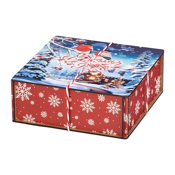 Сладкий новогодний подарок Январские Птицы (малая)