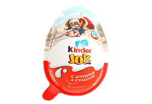 Яйцо «Kinder Joy» с игрушкой